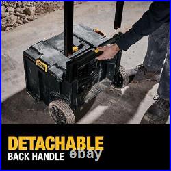 DEWALT 24 in. W Modular Tool Box 250 lbs. Load Capacity Telescopic Handle Black