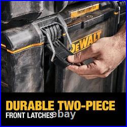 DEWALT 24 in. W Modular Tool Box 250 lbs. Load Capacity Telescopic Handle Black