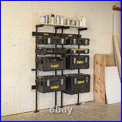 DEWALT DWST08260 ToughSystem Wall Mount Workshop Racking System New