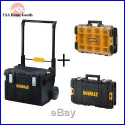 DEWALT Tough System DS450 Mobile Storage With Stackable Modular Chest Tool Box