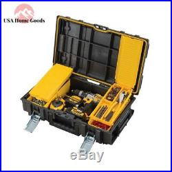 DEWALT Tough System DS450 Mobile Storage With Stackable Modular Chest Tool Box