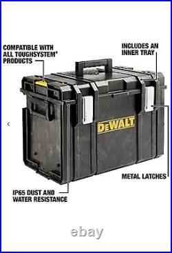 DEWALT Tough System Tool Box Large Design Water Debris Resistant (DWST08204)