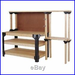 DIY Custom Workbench Storage Assembly Kit Workshop Shelf Garage Shop Table Bench