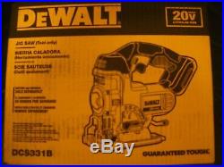 DeWALT DCS331B 20V 20 Volt Max Lithium-Ion Cordless Jig Saw Tool New in Box