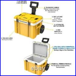 DeWalt DWST83281-1 Tstak Cooler Cool Box IP54 Trolley Rolling Mobile Box +Handle