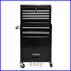 Detachable 6-Drawer Rolling Tool Chest Tool Box Storage Cabinet with Wheels