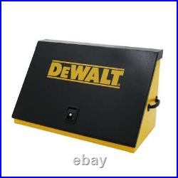 Dewalt 30 Inch X 15 Inch Black Lid And Yellow Body Triangle Toolbox Toolbox