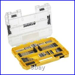 Dewalt DWST1-70702 TStak Combo II + IV Tool Storage Box 2 Drawers + 85 Piece Set