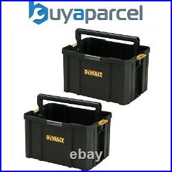 Dewalt DWST1-71228 Tstak Tool Carry Open Tote Tool Box Carrier Twin Pack
