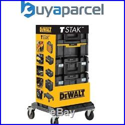 Dewalt DWST1-81048 Tstak Tower Includes 4 Cases with Wheeled Cart Trolley