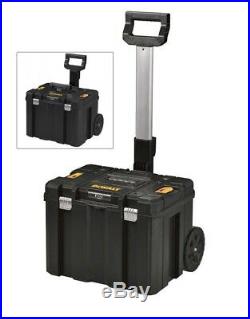 Dewalt DWST1-81049 TStak Tower Rolling Mobile Tool Storage Boxes 2 Tstak Cases