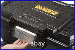 Dewalt Large Mobile Tool Box Storage Organizer 25in Rolling Case Water Resistant
