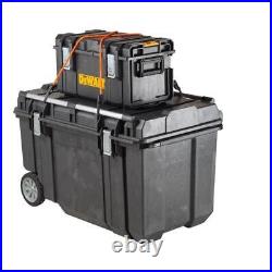 Dewalt Portable Tool Box 38 Tough Chest 63-Gal Mobile With 154-Lbs Load Capacity