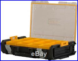 Dewalt Tool Storage Box Set Mobile ToughSystem 3-Pcs Rolling Chest Shop Job