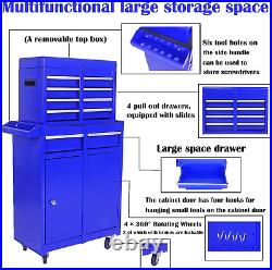 Drawer Rolling Tool Chest Tool Storage Cabinet & Tool Box Cart with Wheels