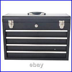 Enhanced 4 Drawer Tool Box Industrial Metal Tool Storage Organizer Cabinet Devic