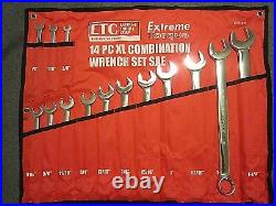 Xtreme Torque 2008 14-pc SAE Combination Wrench Set 