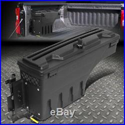 FOR 07-19 SILVERADO SIERRA TRUCK BED WHEEL WELL STORAGE TOOL BOX WithLOCK LEFT