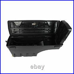 FOR 07-19 SILVERADO SIERRA TRUCK BED WHEEL WELL STORAGE TOOL BOX WithLOCK LEFT