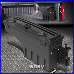 FOR 07-19 SILVERADO SIERRA TRUCK BED WHEEL WELL STORAGE TOOL BOX WithLOCK RIGHT FOR 07-19 SILVERADO SIERRA TRUCK BED WHEEL WELL STORAGE TOOL BOX WithLOCK RIGHT