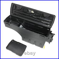 FOR 07-19 SILVERADO SIERRA TRUCK BED WHEEL WELL STORAGE TOOL BOX WithLOCK RIGHT