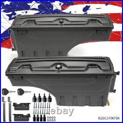 Fit For 02-18 Ram 1500 2500 3500 Left & Right Truck Bed Storage Box Tool Box New