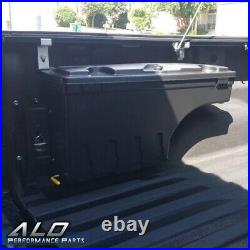 Fit For 07-20 Toyota Tundra Rear Left&Right Truck Bed Storage Box Toolbox Black