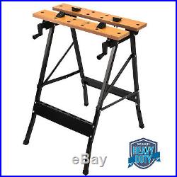 Folding Portable Work Bench Table Tool Garage Repair Workshop 70KG Capacity