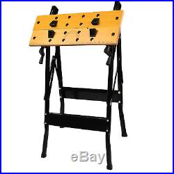 Folding Portable Work Bench Table Tool Garage Repair Workshop 70KG Capacity