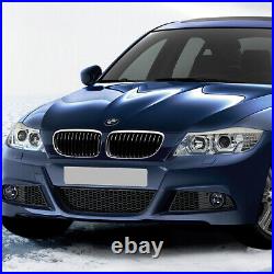 For 2009-2012 BMW 3-Series E90 3D LED Halo Projector Headlight+Tool Box Chrome