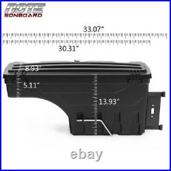 For Chevy Colorado GMC Canyon 2015-2020 left Side Truck Bed Storage Box Toolbox