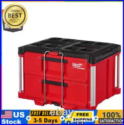Free Shipping, 22 in. 2-Drawer Tool Box with Metal Reinforced Corners