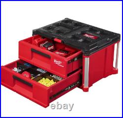 Free Shipping, 22 in. 2-Drawer Tool Box with Metal Reinforced Corners