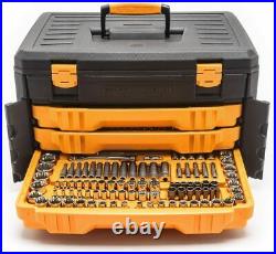 GEARWRENCH 243 Pc. 12 Pt. Mechanics Tool Set in 3 Drawer Storage Box 80972