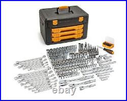 GEARWRENCH 80972, 243 Piece 12 Point Mechanics Tool Set & 3 Drawer Storage Box