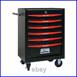 Garage Workshop Rolling Tool Chest 6 Drawer Tool Cart Tool Box Cabinet Organizer