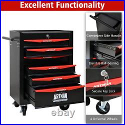 Garage Workshop Rolling Tool Chest 6 Drawer Tool Cart Tool Box Cabinet Organizer