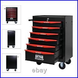 Garage Workshop Rolling Tool Chest 6 Drawer Tool Cart Tool Box Cabinet Organizer