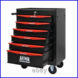 Garage Workshop Rolling Tool Chest 6 Drawer Tool Cart Tool Box Cabinet Organizer