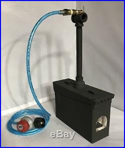 Gas Forge Mini Military Ammo Box Blacksmith Propane Gas Forge WithHose Kit