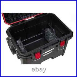 HUSKY Build-Out 22 In. Black Plastic 3-In-1 Tool Box Set