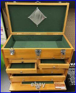 Hard Wood Tool Box 8 Drawer Gabinet Storage Mechanic