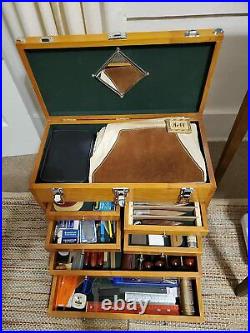 Hardwood Cabinet 8 Drawer Machinist Wooden Tool Chest Wood Cabinet Box Hardwood Cabinet 8 Drawer Machinist Wooden Tool Chest Wood Cabinet Box