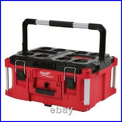 Heavy Duty 22 in. Large Portable Tool Box Fits Packout Modular Storage System
