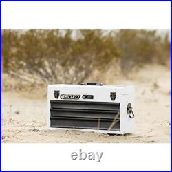 Heavy Duty 3-Drawer Tool Box Portable With Lock System Durable Steel Storage New Heavy Duty 3-Drawer Tool Box Portable With Lock System Durable Steel Storage New