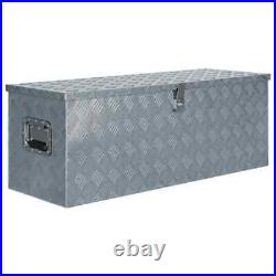 Heavy Duty Aluminum Truck Tool Box Pickup Trailer RV Tool Storage Boxes Locker