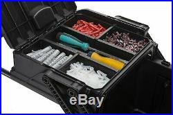 Heavy Duty Rolling Tool Box Chest Storage Wheels Expanding Lid Storage