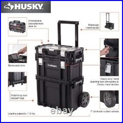 Husky Connect 2-Drawer Tool Box Black High Quality Original USA