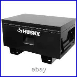 Husky Toolbox 32-in W Tool Storage Unkeyed Steel Job Site Single Headed Black Husky Toolbox 32-in W Tool Storage Unkeyed Steel Job Site Single Headed Black