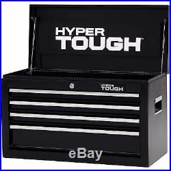 Hyper Tough 26W 4 Drawer Ball Bearing Chest Tool Box Cabinet Mechanic Toolbox